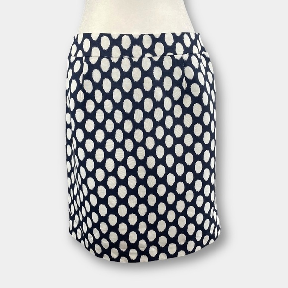 NWT Ann Taylor LOFT Polka Dot Skirt Size 6 - Picture 1 of 5